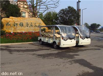  绿通LT-S11.A白色款电动观光车